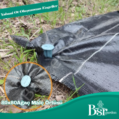 Ağaç Taban Örtüsü 80x80 1 Adet Bsr Garden