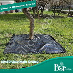 Ağaç Taban Örtüsü 80x80 5 Adet Bsr Garden