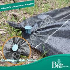 Ağaç Taban Örtüsü 80x80 5 Adet Bsr Garden