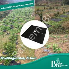Ağaç Taban Örtüsü 80x80 10 Adet Bsr Garden