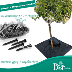 Ağaç Taban Örtüsü 80x80 20 Adet Bsr Garden