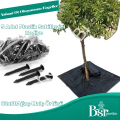 Ağaç Taban Örtüsü 80x80 50 Adet Bsr Garden