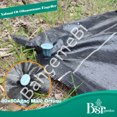 Ağaç Taban Örtüsü 80x80 50 Adet Bsr Garden