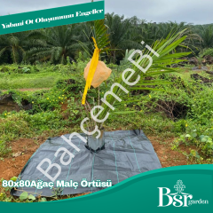 Ağaç Taban Örtüsü 80x80 50 Adet Bsr Garden