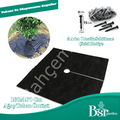 Ağaç Taban Örtüsü 160x160 5 Adet Bsr Garden