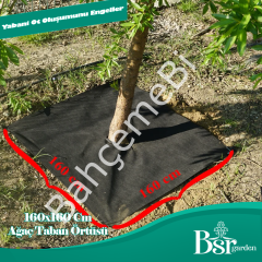 Ağaç Taban Örtüsü 160x160 50 Adet Bsr Garden