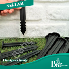 Çim Sınırlandırıcı Sabitleme Kazığı / Çivisi 100 Adet Bsr Garden