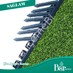 Çim Sınırlandırıcı Sabitleme Kazığı / Çivisi 250 Adet Bsr Garden