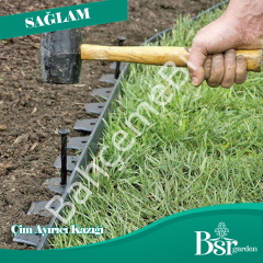 Çim Sınırlandırıcı Sabitleme Kazığı / Çivisi 500 Adet Bsr Garden