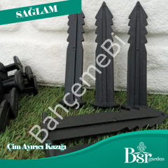 Çim Sınırlandırıcı Sabitleme Kazığı / Çivisi 500 Adet Bsr Garden