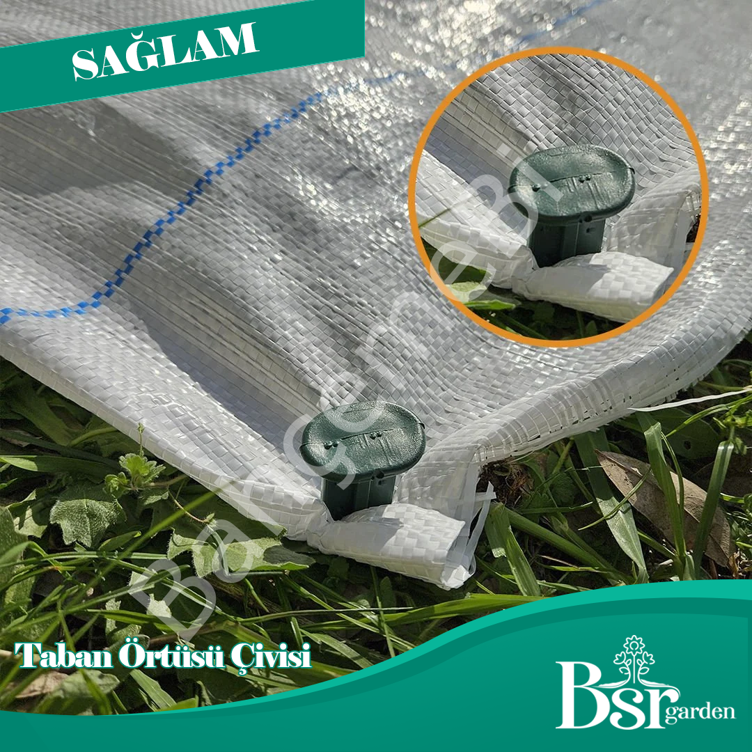 Taban Örtüsü Sabitleme Çivisi 100 Adet Bsr Garden