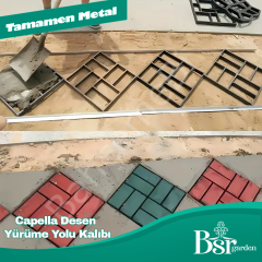 Capella Desen Yürüme Yolu Kalıbı 40x40 Bsr Garden