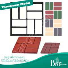Capella Desen Yürüme Yolu Kalıbı 40x40 Bsr Garden