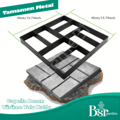 Capella Desen Yürüme Yolu Kalıbı 40x40 Bsr Garden