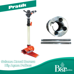 Sulama Kaval Borusu Diş Açma Paftası Bsr Garden  1 ''