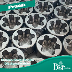 Sulama Kaval Borusu Diş Açma Paftası Bsr Garden  1 ''