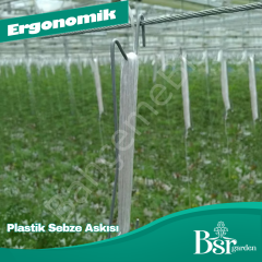 Plastik Sebze Askısı Bsr Garden 50 Adet