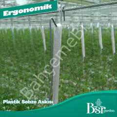 Plastik Sebze Askısı Bsr Garden 100 Adet