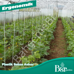 Plastik Sebze Askısı Bsr Garden 100 Adet
