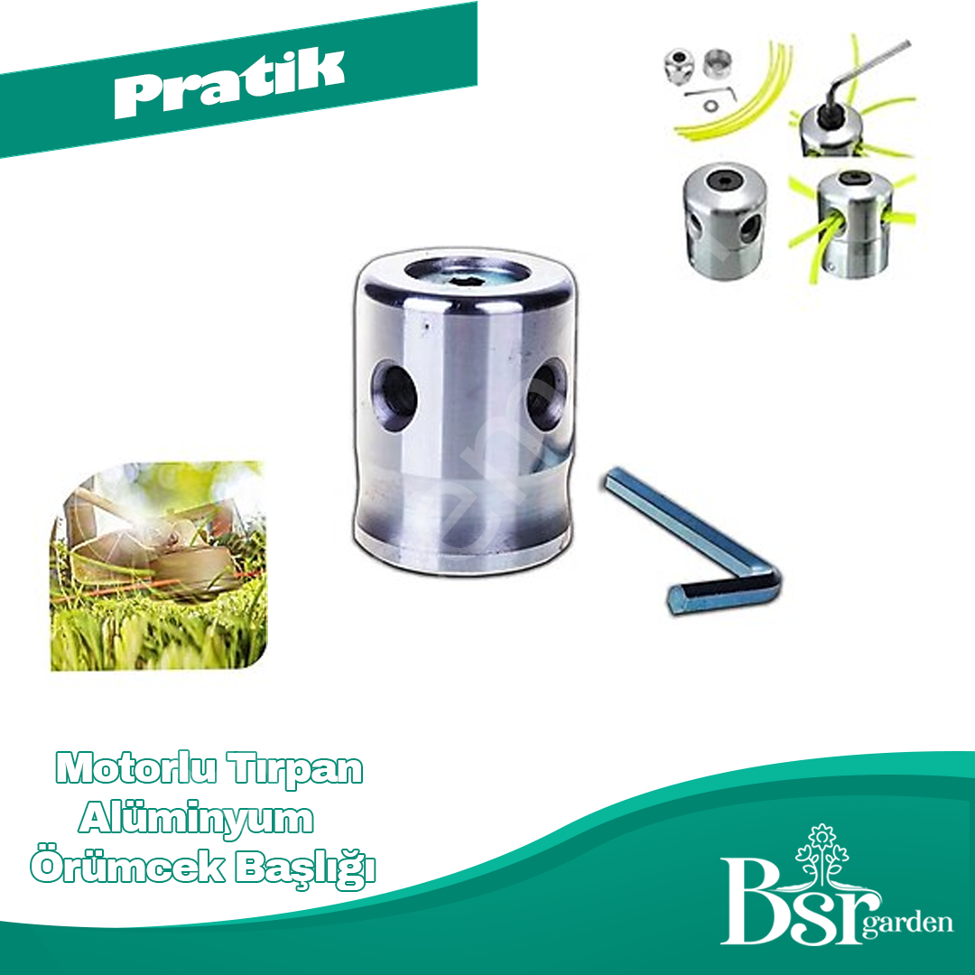 Bsr Mühendislik Motorlu Tırpan Örümcek Başlığı Tüm Markalara Uyumlu ( Allen Hediyeli )