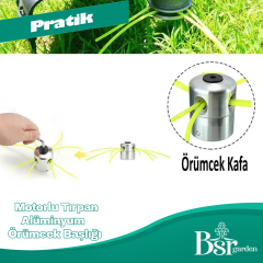 Bsr Mühendislik Motorlu Tırpan Örümcek Başlığı Tüm Markalara Uyumlu ( Allen Hediyeli )