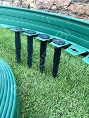 Çim Sınırlayıcı Esnek 25 MT YEŞİL Çim Ayırıcı