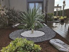 Esnek Ağaç Kenar Ayırıcı  Plastik 1 Metre Çap