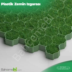 Çim Ve Çakıl Tutucu Plastik Zemin Izgarası 50x50 Cm