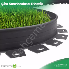Çim Sınırlayıcı Esnek 20 MT SİYAH Çim Ayırıcı