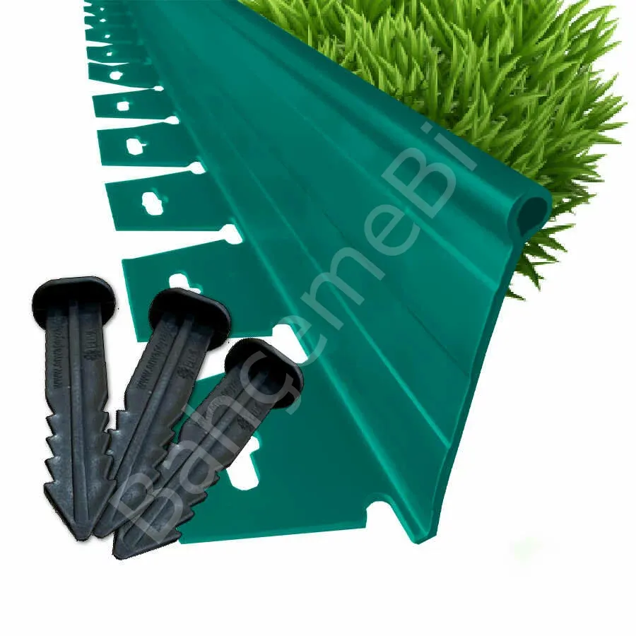 Çim Sınırlayıcı Düz 2.5 METRE Yeşil -Çim Ayırıcı