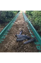 Çim Sınırlayıcı Düz 25 MT Siyah-Çim Ayırıcı / 2,5 Metre X 10 Adet