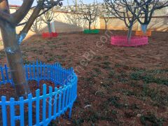 Mavi Dekoratif Bahçe Çiti Plastik Çit Peyzaj Koruma Panel Çit 1 Adet 59 Cm Bsr Garden