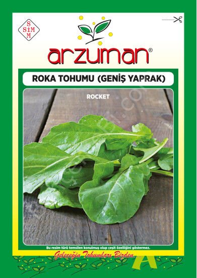 Arzuman Roka Tohumu Geniş Yaprak – 25 Gr
