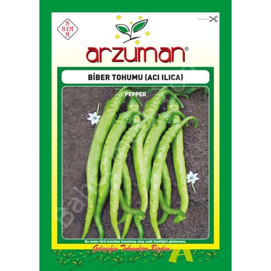 Arzuman Acı Ilıca Biber Tohumu – 10 Gr