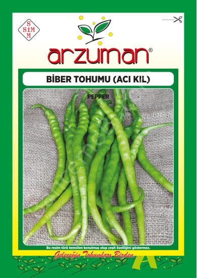 Arzuman Acı Kıl Biber Tohumu – 10 Gr