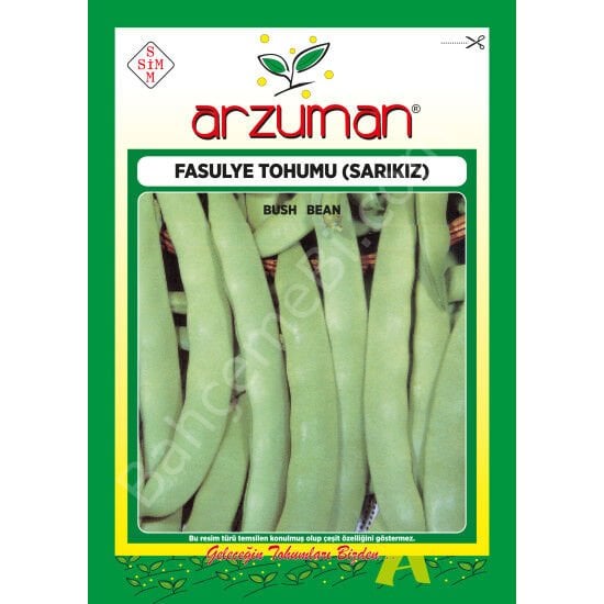 Fasulye Tohumu (Kevser - Sarıkız Tipi) – 50 Gr – Arzuman