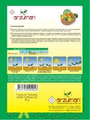 Turşuluk Sırık Fasulye Tohumu (Hanımtenı) – 50 Gr – Arzuman