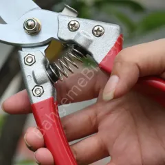 Elka Pruning Shear Kod-0168 Geniş Ağız Çelik Bağ Makası – 8'' (200 mm) Yedek Yaylı