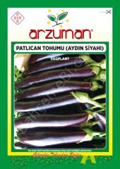 Aydın Siyahı Patlıcan Tohumu 10 Gr –Arzuman