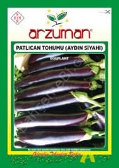 Aydın Siyahı Patlıcan Tohumu 10 Gr –Arzuman