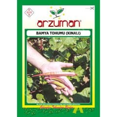 Kınalı Bamya Tohumu 25 Gr –Arzuman