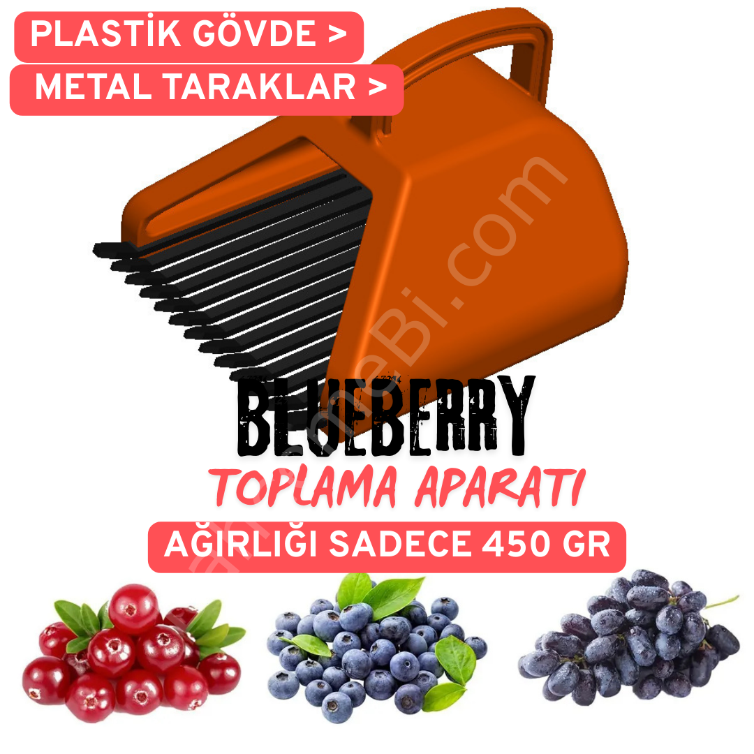 Blue Berry , Aronya , Kuşburnu Ve Meyve  Toplama Tarağı Plastik Bsr Garden