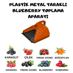 Blue Berry , Aronya , Kuşburnu , Alıç Ve Meyve  Toplama Tarağı Plastik Bsr Garden