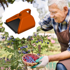 Blue Berry , Aronya , Kuşburnu , Alıç Ve Meyve  Toplama Tarağı Plastik Bsr Garden