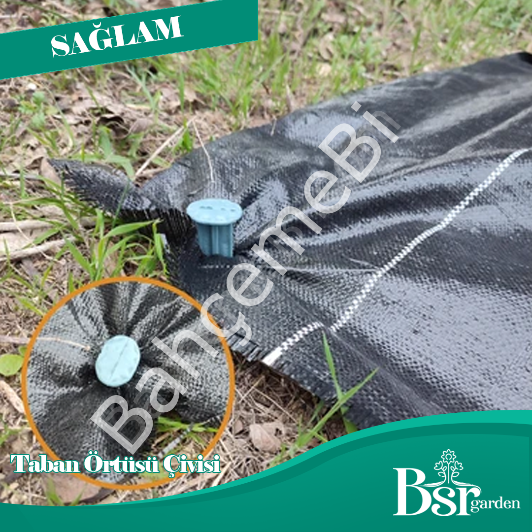 Taban Örtüsü Sabitleme Çivisi 1000 Adet Bsr Garden