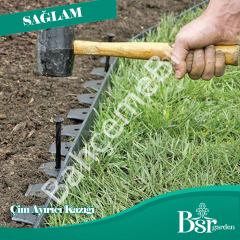 Çim Sınırlandırıcı Sabitleme Kazığı / Çivisi 25 Adet Bsr Garden