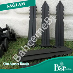 Çim Sınırlandırıcı Sabitleme Kazığı / Çivisi 25 Adet Bsr Garden