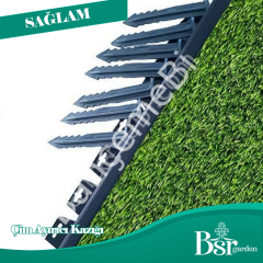 Çim Sınırlandırıcı Sabitleme Kazığı / Çivisi 25 Adet Bsr Garden