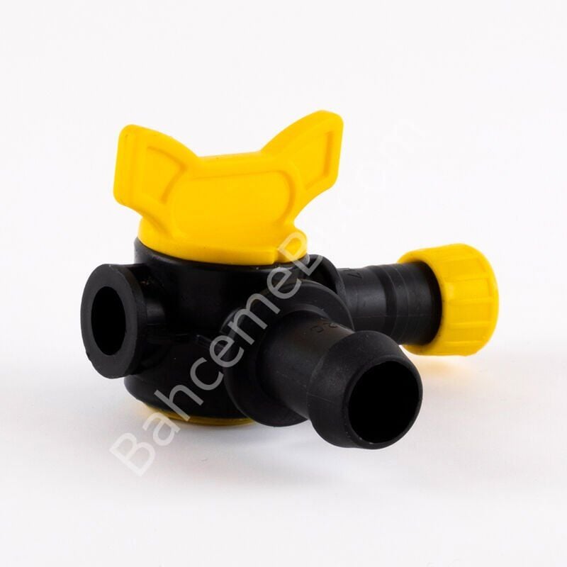 Conta Çıkışlı Dirsek Mini Vana 22x20– Kondrip