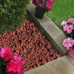 Kırmızı Pomza Taşı 3 KG (12–18 mm) – Dekoratif Lav Taşı ve Tarım Pomzası BSR Garden